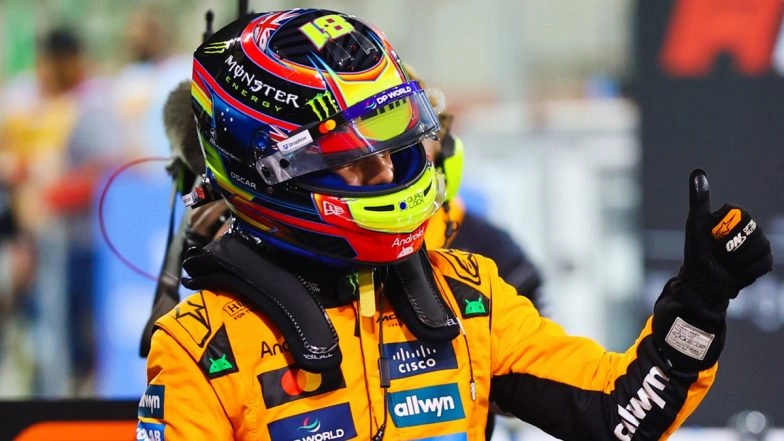 Oscar Piastri Claims Pole Outpacing George Russell & Charles Leclerc in F1 2025 Bahrain Grand Prix