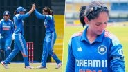 IND-W vs SL-W Women&rsquo;s Tri-Nation Series 2025 1st ODI Innings Update: Sneh Rana Leads Stellar Bowling Effort As India Women Bowl Out Sri Lanka Women for 147