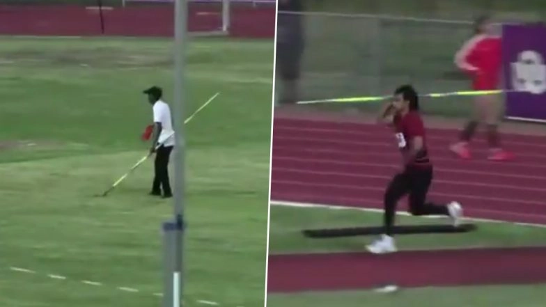 Neeraj Chopra Begins Javelin Season With Gold Medal at Potchefstroom Invitational; Registers 84.52M Throw in South Africa (Watch Video)