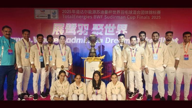 Sudirman Cup 2025: India Lose 1-4 to Denmark in Opening Group D Tie