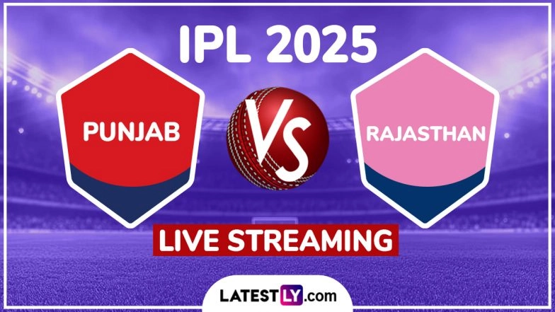 Where to Watch Punjab Kings vs Rajasthan Royals in IPL 2025?