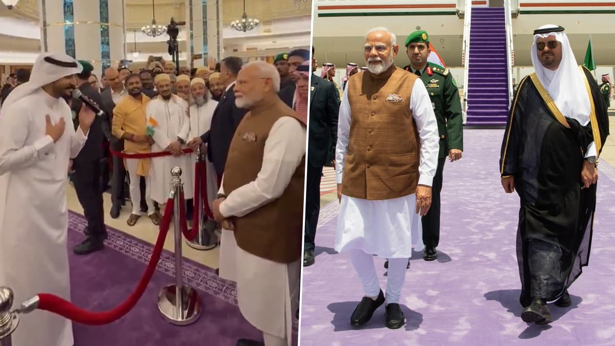 Jeddah Reverberates With ‘Modi-Modi’ Chants, Saudis Singing Iconic Hindi Patriotic Songs