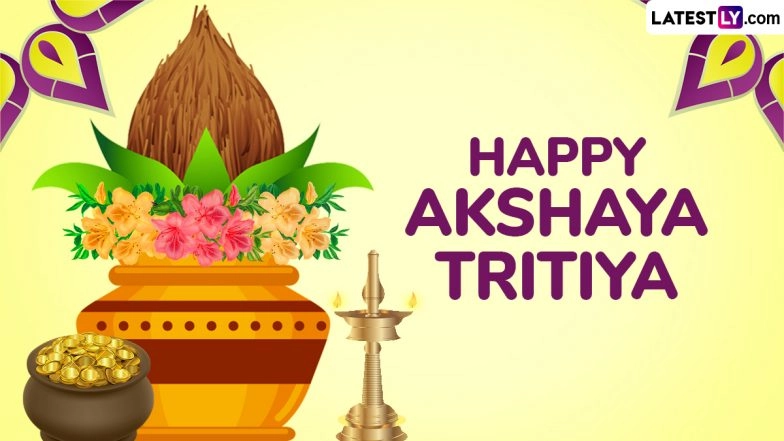 Happy Akshaya Tritiya 2025 Greetings: WhatsApp Status Images and Wishes for Akha Teej