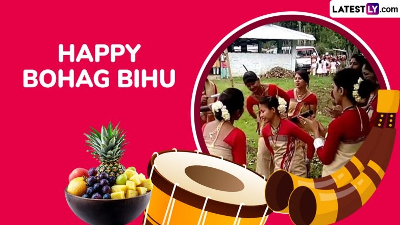 Happy Bohag Bihu 2025 Wishes: WhatsApp Status, Wallpapers & SMS to Share on Assamese New Year