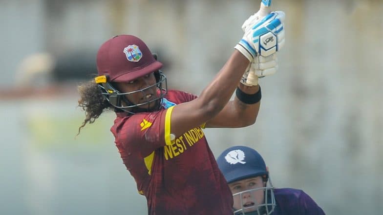 Hayley Matthews Becomes First Player in ODI History to Take Four Wickets, Score Century and Still Failing to Help Her Team Win, Star West Indies All-Rounder Achieves Unwanted Feat During WI-W vs SCO-W ICC WWC Qualifiers