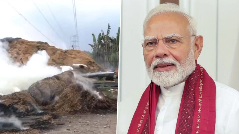 Andhra Pradesh Blast: 8 Workers Killed in Fireworks Factory Explosion in Anakapalli, PM Narendra Modi Expresses Grief, Announces Ex-Gratia for Deceased