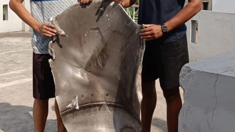Huge Metal Object Falls on Terrace of House in Nagpur District, Sparks Discussion on ‘Space Debris’