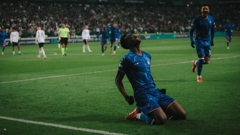 Noni Madueke Scores Brace As Chelsea Ease Past Legia Warsaw in UEFA Europa Conference League 2024–25 Quarterfinals First Leg