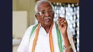 Kumari Ananthan Dies: Senior Congress Leader Passes Away at 93 Due to Age-Related Illness, Daughter and Former Telangana Governor Tamilisai Soundarajan Expresses Grief