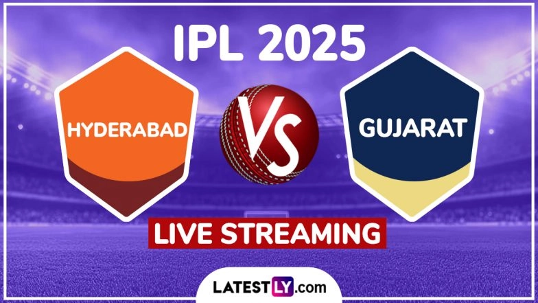 Sunrisers Hyderabad vs Gujarat Titans IPL 2025 Free Live Streaming Online: How To Watch SRH vs GT Indian Premier League T20 Cricket Match Live Telecast on TV?