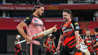 How to Watch SRH vs PBKS IPL 2025 Free Live Streaming Online on JioHotstar? Get TV Telecast Details of Sunrisers Hyderabad vs Punjab Kings Indian Premier League Match