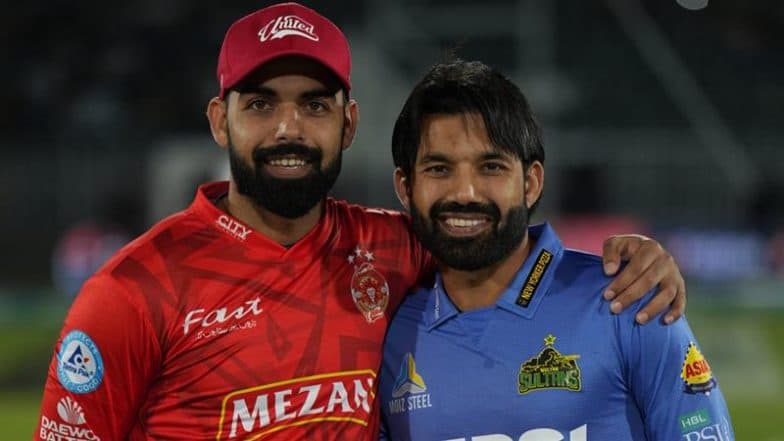 Islamabad United vs Multan Sultans PSL 2025 Toss Report and Playing XI: Mohammad Rizwan Wins Toss, Shadab Khan and Co Asked To Bat First