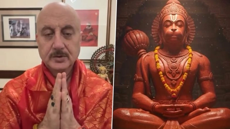 Anupam Kher Fulfils His Long-Standing Spiritual Wish With Hanuman Chalisa Rendition