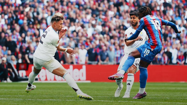 FA Cup 2024–25: Eberechi Eze and Ismaila Sarr Score As Crystal Palace Beat Aston Villa 3–0 To Reach Final (Watch Goal Video Highlights)