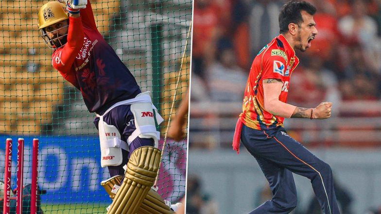 RCB vs PBKS Likely Playing XIs: Check Predicted Lineups With Impact Players for Royal Challengers Bengaluru vs Punjab Kings IPL 2025 Match 34