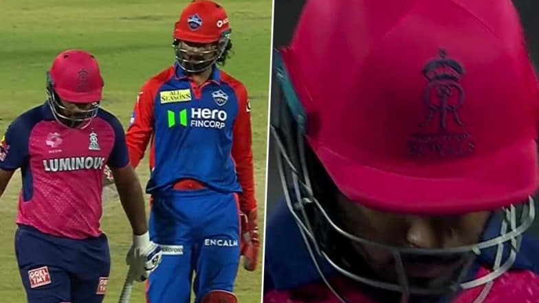 Sanju Samson Retires Hurt During DC vs RR IPL 2025 After Discomfort Around His Rib