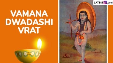 Vamana Dwadashi 2025 Date and Time: When Is Vamana Jayanti? Know Shubh Muhurat, Legends and Spiritual Significance of Lord Vishnu’s Fifth Avatar