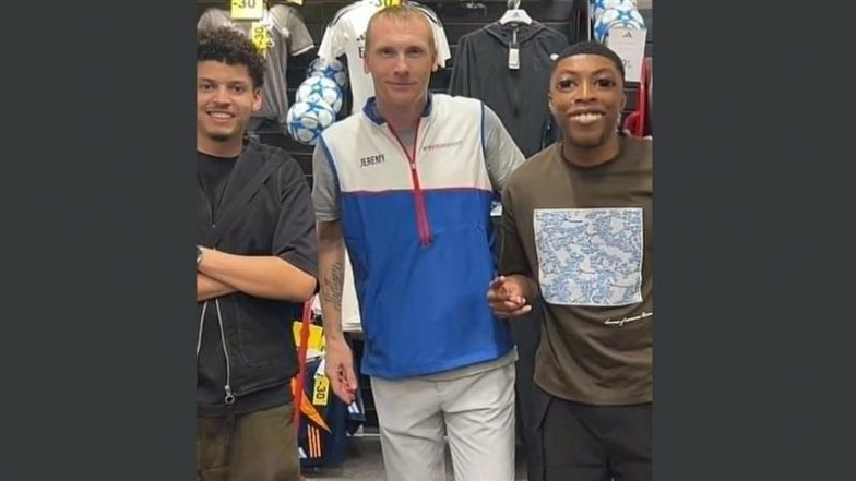Former FC Barcelona Treble-Winning Star Defender Jeremy Mathieu Spotted Working in Football Store in France
