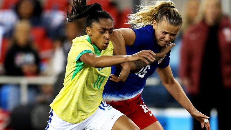 Brazil Gets Late Goal for 2–1 Victory Over USA Women’s Football Team    