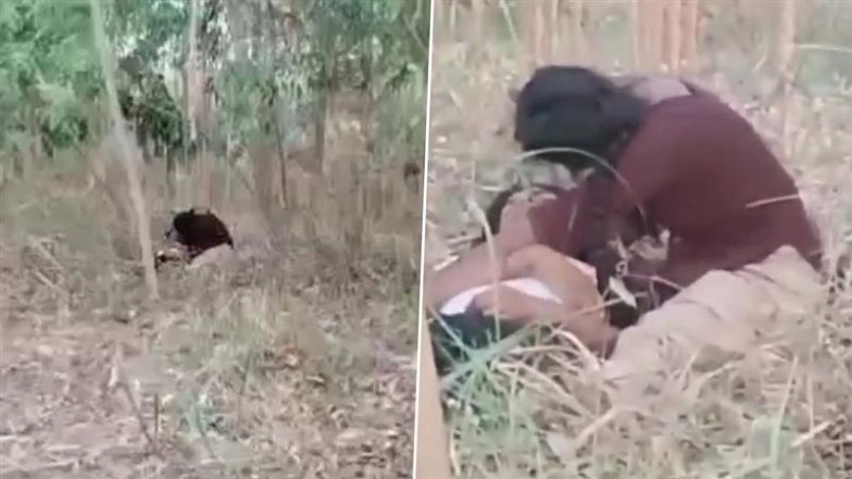 Saharanpur: Man Dies by Suicide After Panchayat Assaults Him Over Interfaith Relationship, Girl Seen Crying Over Lover's Body; Disturbing Video Surfaces