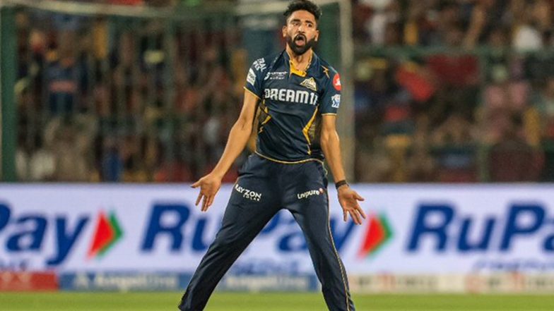 Kane Williamson Lauds GT Pacer Mohammad Siraj’s Incredible Bowling Show vs RCB 