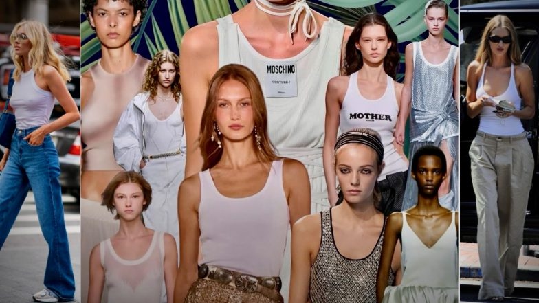 Summer’s Favourite – White Tank Tops
