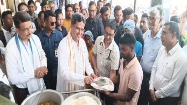 India News | Tripura CM Launches Low-cost Meal Service for Patients' Families at GB Pant Hospital