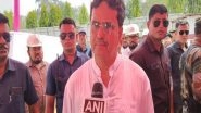 India News | Tripura CM Manik Saha Reviews Progress of G+14 Office Complex in Agartala