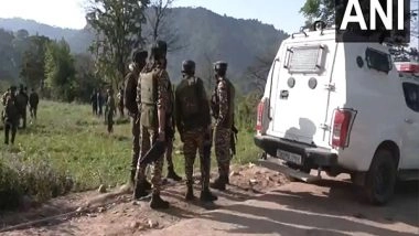 India News | J-K: Security Forces Intensify Search, Cordon Operation After Encounter in Kathua