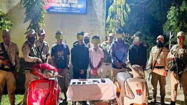 India News | Manipur Police Arrest 5 Members of Outfit KCP-Noyon Group, Seize Arms and Ammunition