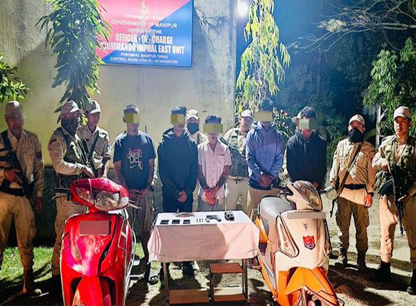 India News | Manipur Police Arrest 5 Members of Outfit KCP-Noyon Group, Seize Arms and Ammunition