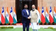 World News | PM Modi Holds Talks with Chile President on Bilateral Ties
