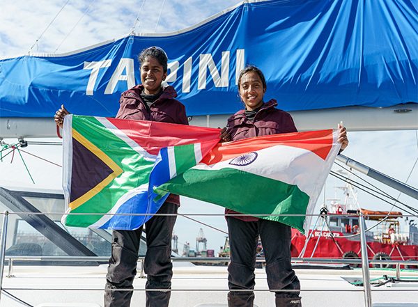 India News | INSV Tarini Reaches Cape Town, Completing Fourth Leg of Navika Sagar Parikrama II