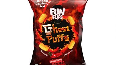 Business News | Fun Flips by JK Foods Launches 'Ghost Puffs' - A Fiery Snack Experience Like No Other