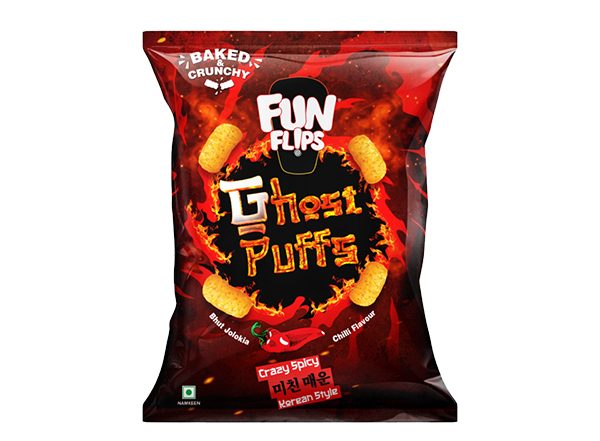 Business News | Fun Flips by JK Foods Launches 'Ghost Puffs' - A Fiery Snack Experience Like No Other