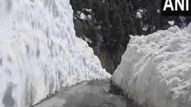 India News | Border Road Organization Opens Zojila Pass in Record Time of 31 Days