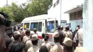 India News | TN: Heavy Police Deployment at Madurai Hospital Where Body of Criminal Killed in Encounter is Kept