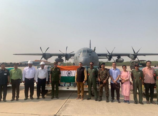 World News | India Delivered 625 MT of Humanitarian Aid to Myanmar Under Operation Brahma: MEA