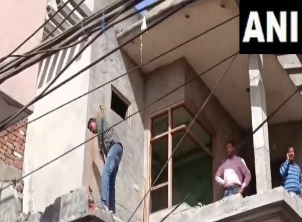India News | Property of Drug Peddler Demolished in Punjab's Amritsar