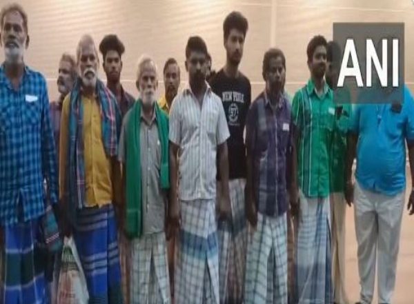 India News | Tamil Nadu: 13 Fishermen Released from Sri Lankan Prison Reach Chennai