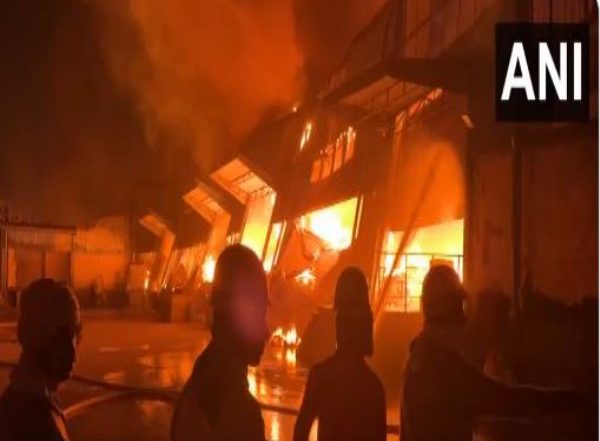 India News | Fire Breaks out at Warehouse in Gurugram; No Casualties Reported