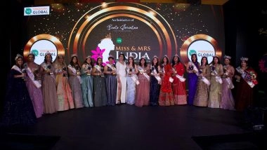 Business News | VG Miss & Mrs India Beauty Pageant Season 5 - Grand Finale Held in Delhi