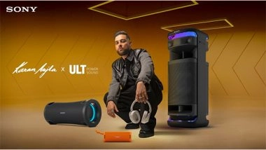 Business News | Karan Aujla Joins Sony India, Elevating the Ultimate Audio Experience