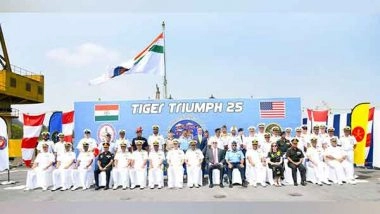 World News | India-US Joint Exercise Tiger Triumph Commences in Vishakhapatnam