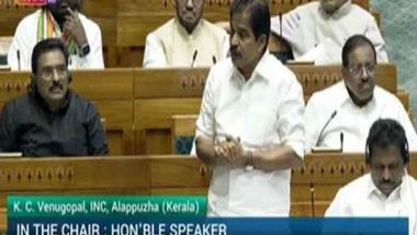 India News | Waqf Amendment Bill is Dangerous, Divisive Legislation, Runs Against the Tenets of Our Constitution: KC Venugopal