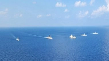 World News | Naval Ships of India, Russia Participating in Exercise Indra Set Sail