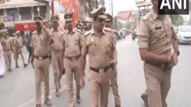 India News | Waqf Bill: Police Conduct Flag March, High Alert in UP