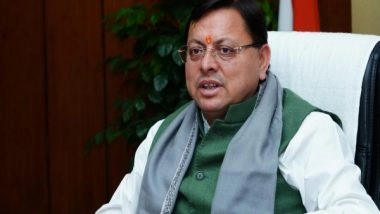 India News |  Uttarakhand CM Dhami Directs Officials to Implement Welfare Schemes for Unorganized Workers