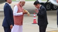 World News | PM Modi Welcomed by Thai Dy PM at Airport