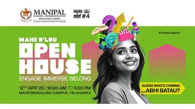 Business News | MAHE B'LRU Gears Up for Open House Edition 2: Bigger, Bolder, Unmissable